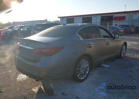 2020 Infiniti Q50 Luxe z USA, uszkodzony, nr VIN JN1EV7AP2LM203452